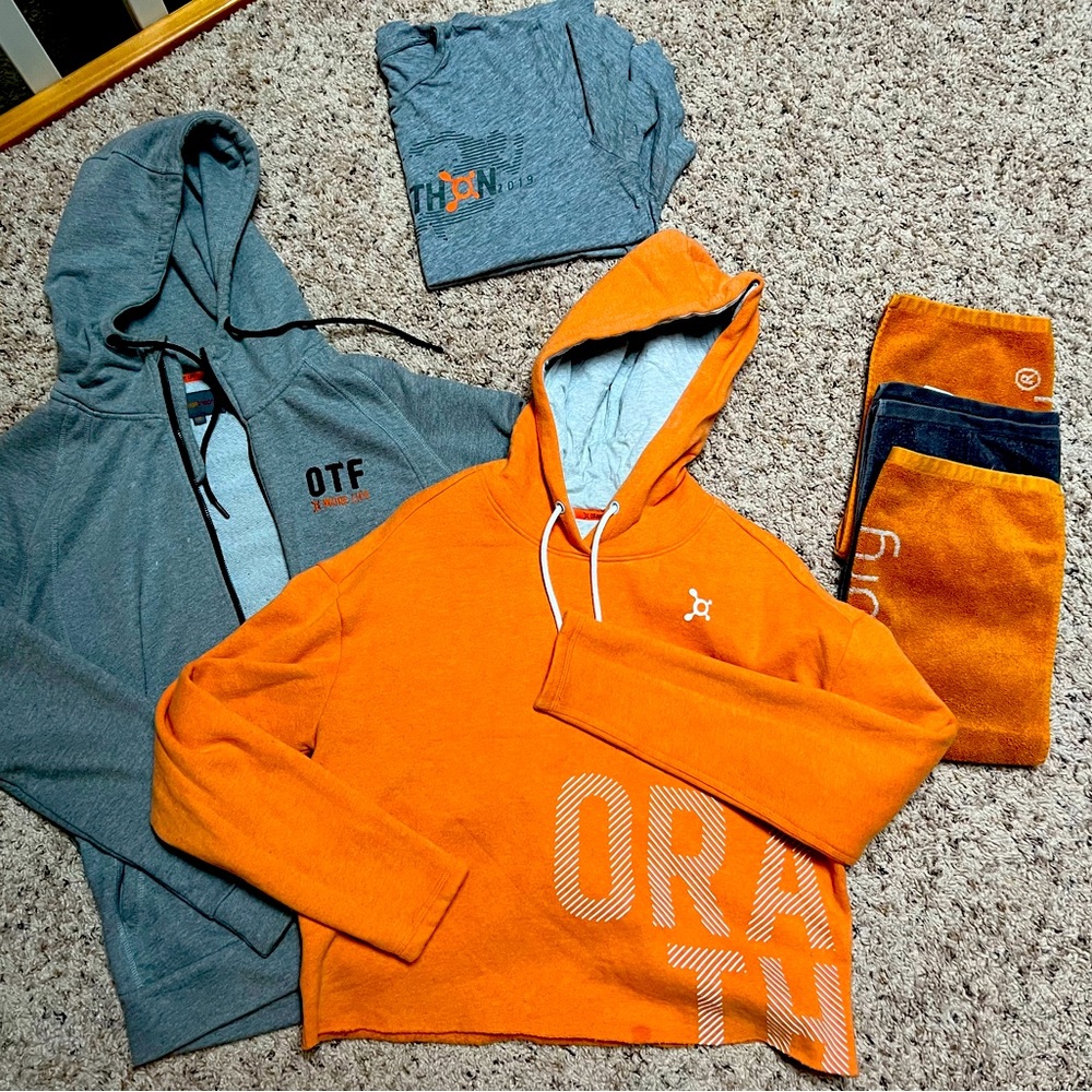 Orangetheory Hoodies and Towel Set